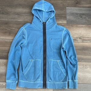 Hugo Boss Blue Hooded Jacket
